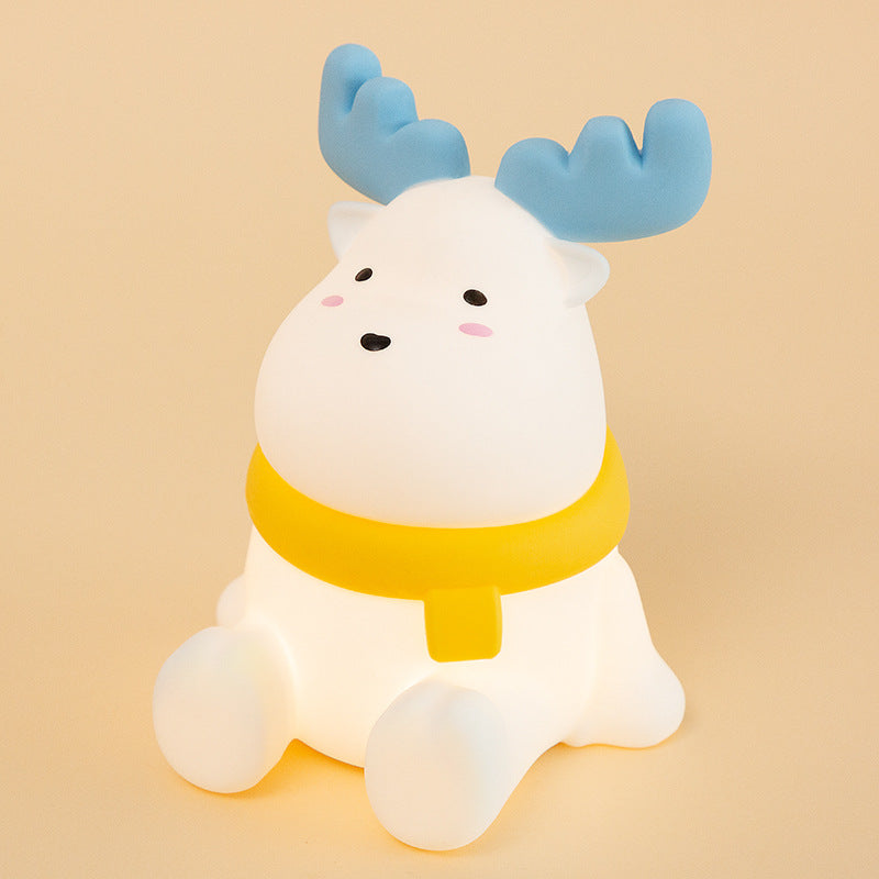 Lampe de table LED Pat en silicone, moderne et créative, en forme d&