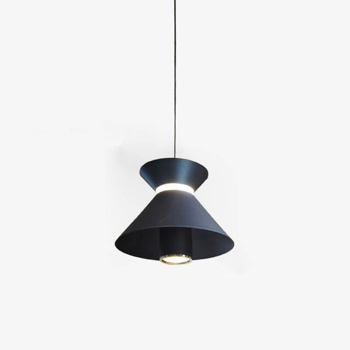 Moderne Minimalistische Einfarbige Aluminium LED Insel Licht Kronleuchter 