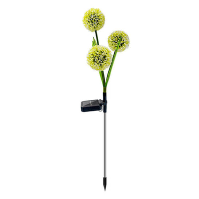 Solar Dandelion LED Outdoor Garden Decorative Ground Insert Path Light