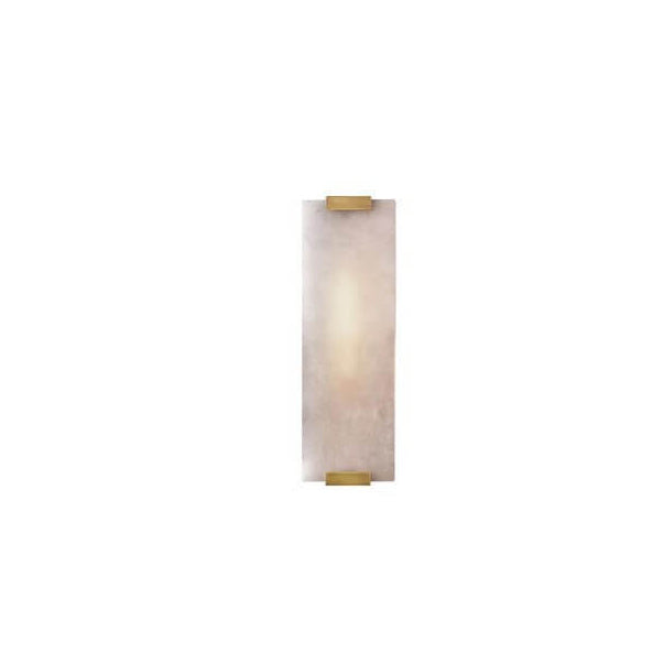 Nordic Light Luxury Marble Strip Design 1/2-Light Wall Sconce Lamp