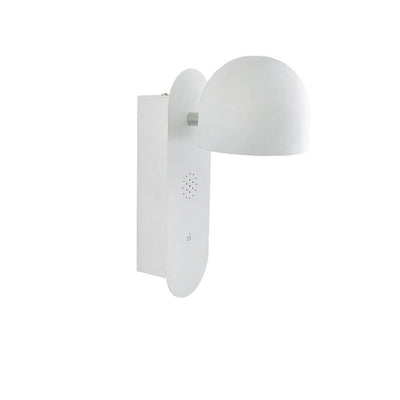 Lámpara de Pared LED de Acrílico de Control de Voz de Cabeza Redonda de Color Sólido Moderna 