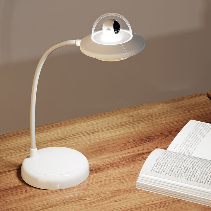 Lampe de table LED rechargeable USB Astronaute Moderne Blanc Pur 
