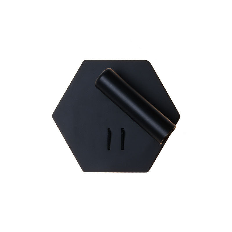 Lampe murale à LED réglable hexagonale Nordic Light Luxury 