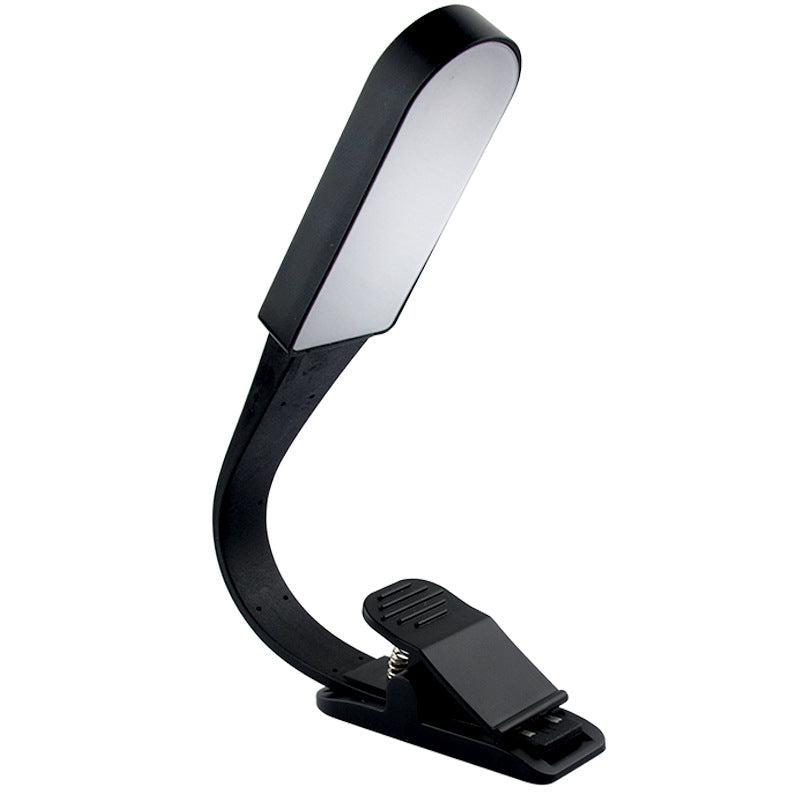 USB Clip Light Rechargeable Infinitely Dimmable Touch LED Reading Desk Lamp