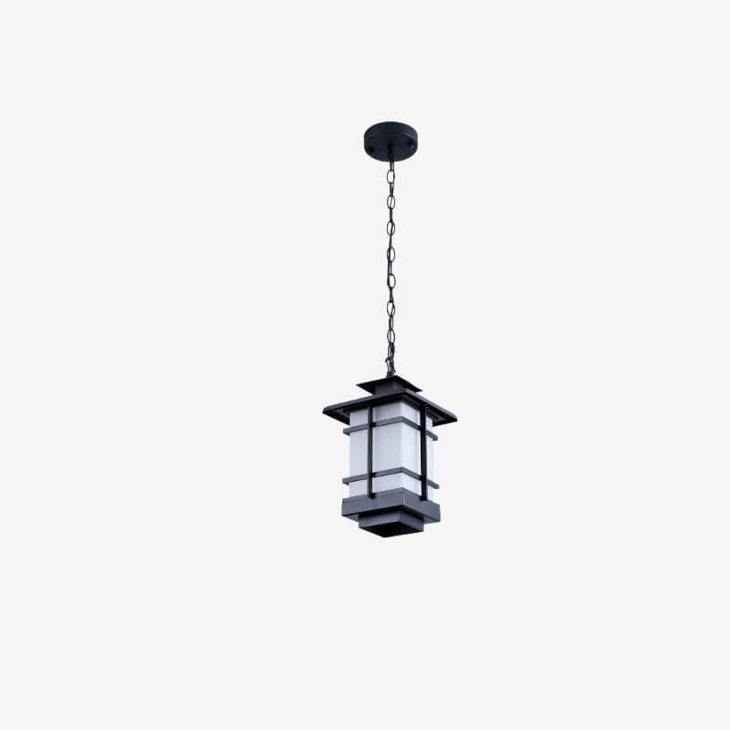 Neues chinesisches Antiquitätenpavillon-Design 1-Licht Pendelleuchte 