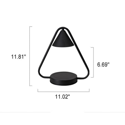 Lampe de Table Nordic Creative Geometric Iron 1 Lumière Cire Fondue 