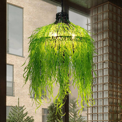 Creative Plant Vine Decorative 3-Light Chandelier