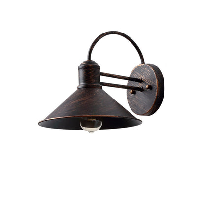 Retro Industrial Barn Iron Antique 1-Light Outdoor Wasserdichte Wandleuchte 