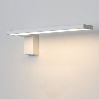 Moderne, minimalistische, einfarbige LED-Wandleuchte