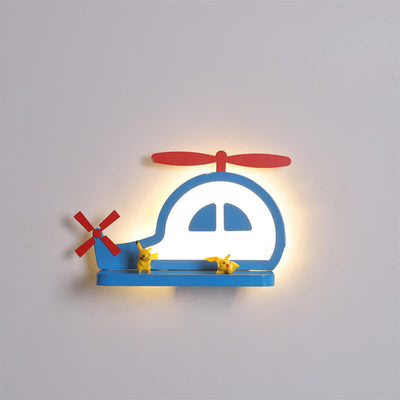 Kindliche kreative LED-Wandleuchte mit Cartoon-Muster 