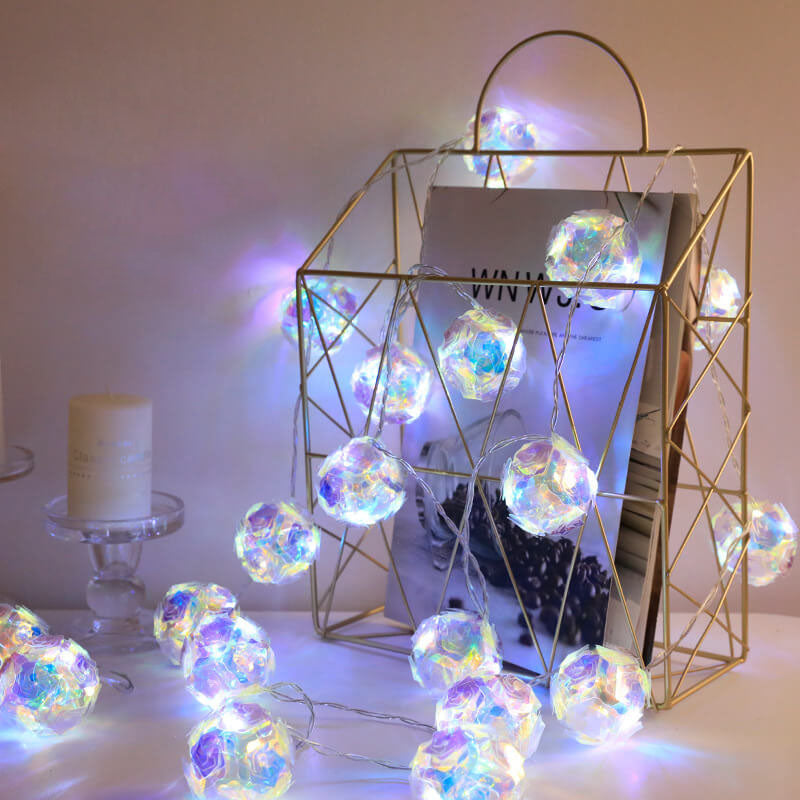 モダンローズ装飾USB LEDカラーストリングライト 