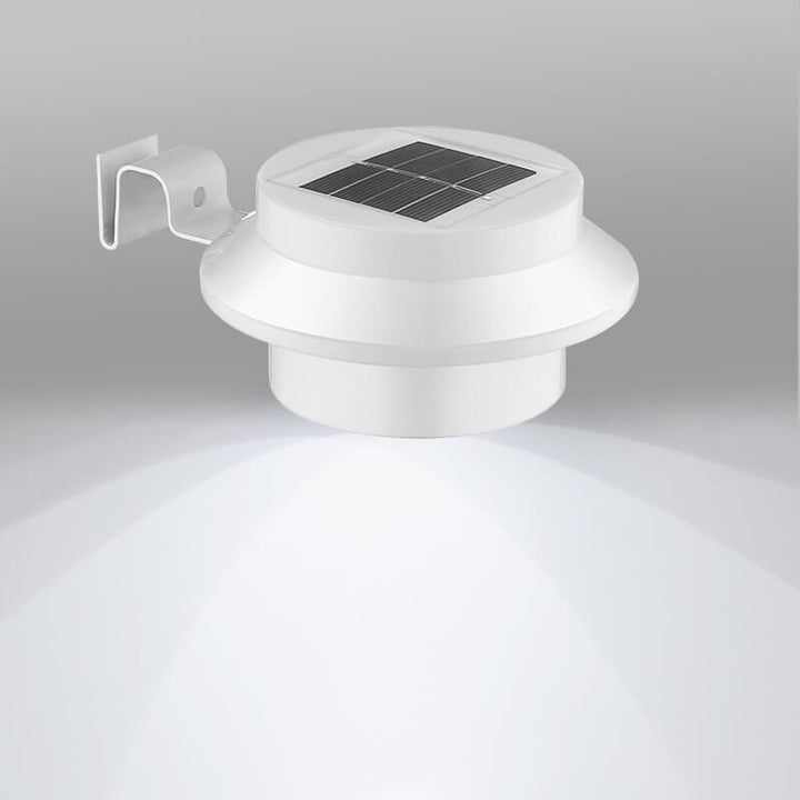 Modern Solar Outdoor Waterproof UFO Shaped LED Wall Sconce Lamp