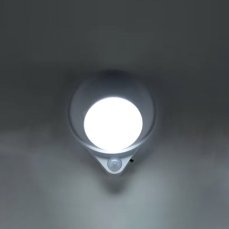 Human Body Sensing Water Drop Design LED Magnetic Night Light Wall Sconce Lamp