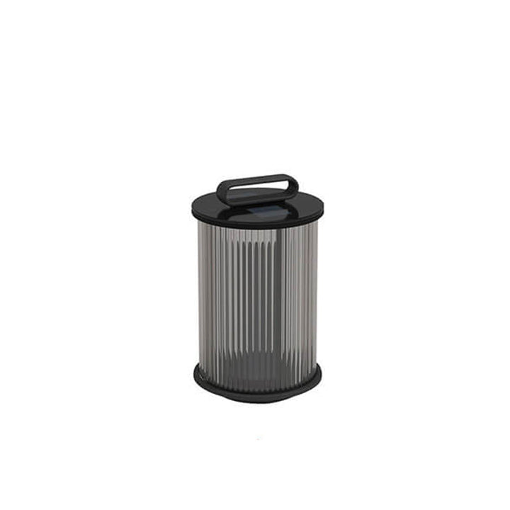 Lámpara de piso para jardín impermeable LED de columna de vidrio de acero inoxidable moderna 
