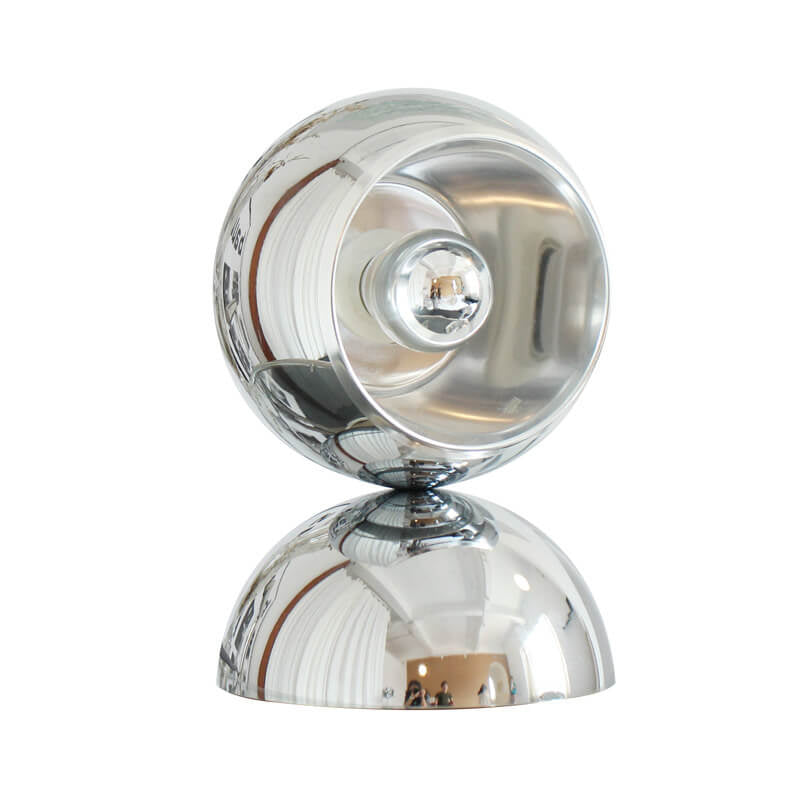 Nordischer minimalistischer Chrom-Metall-Orb 1/2/3 Licht-Tischlampe 