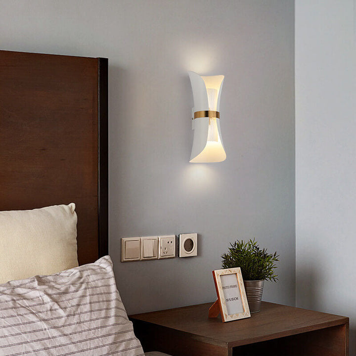 Nordic Luxury Column Hardware 2-Licht-Wandleuchte 
