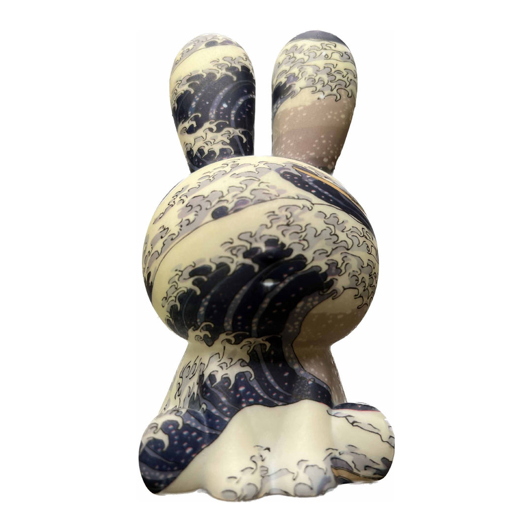 Creative Painted 3D Printed Rainbow Rabbit LED Night Light Table Lamp