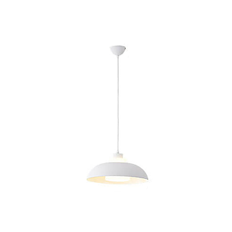 Modern Solid Color Macaron Acrylic Aluminum 1-Light Pendant Light