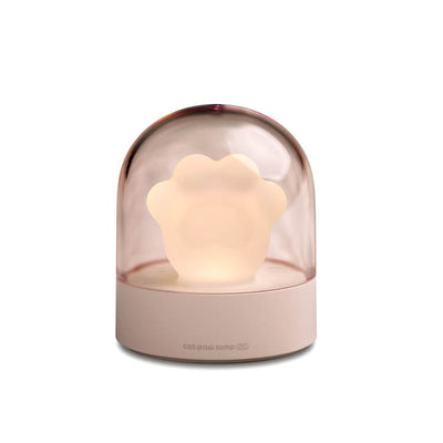 Lámpara de mesa con luz nocturna USB LED de protección ocular con garra de gato de dibujos animados creativa 