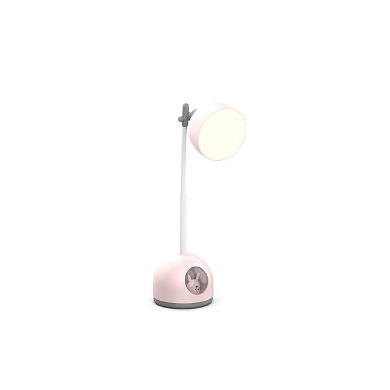 Lampe de bureau LED pour enfants avec chargement USB et dessin animé de poupée créative, soin des yeux pour la lecture 