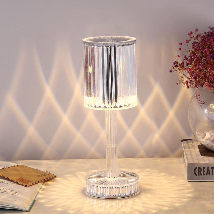 Lámpara de Mesa Decorativa LED de Luz de Diamante Acrílico de España 