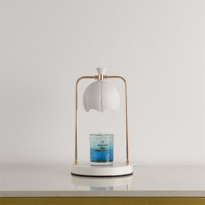 Modern Orchid Metal Aromatherapy Melting Wax 1-Light Table Lamp