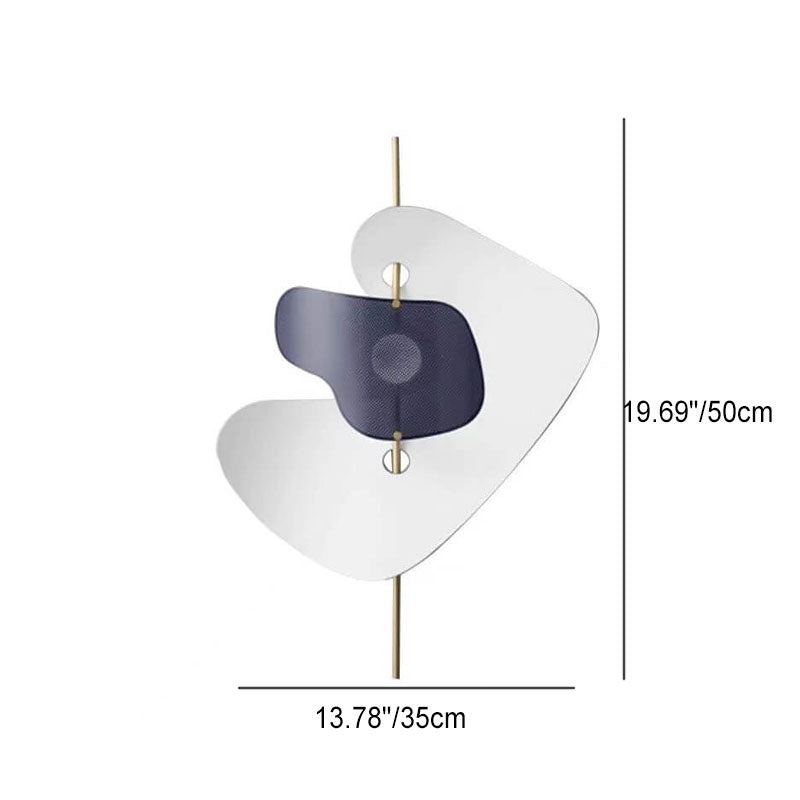 Moderne minimalistische drehbare LED-Wandleuchte
