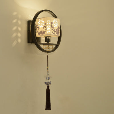 All Copper Light Luxury Crystal 1/2-Licht-Wandleuchte 