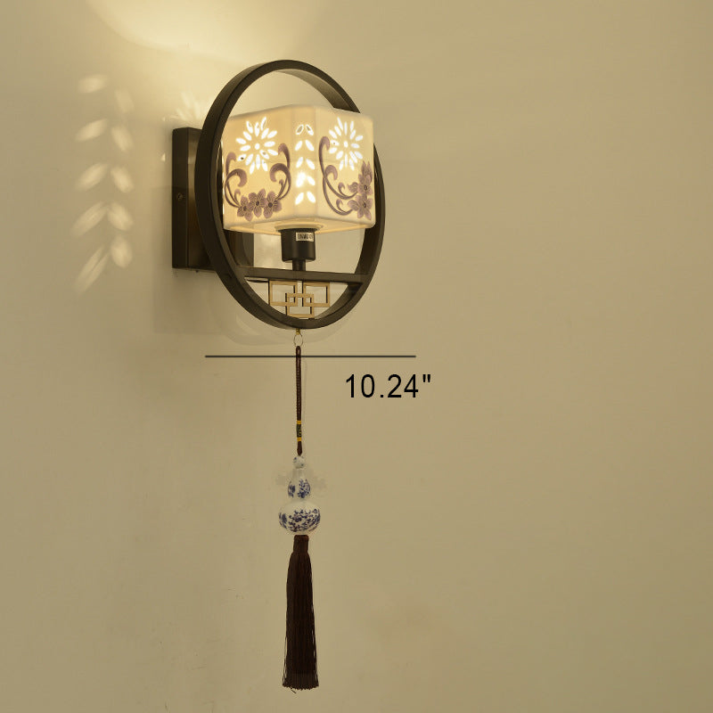 All Copper Light Luxury Crystal 1/2-Licht-Wandleuchte 