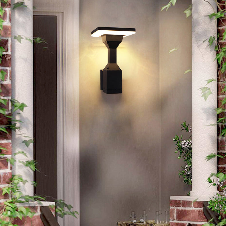 Lámpara de aplique de pared impermeable LED para exteriores de camino creativo moderno 