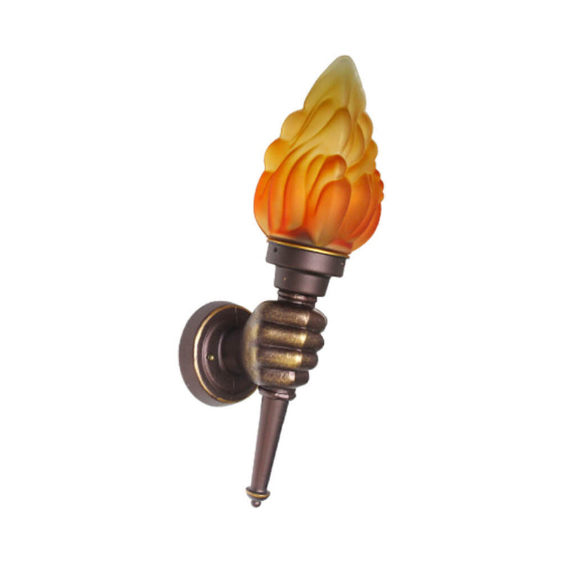 Creative Vintage Torch 1- Light Wall Sconce Lamp