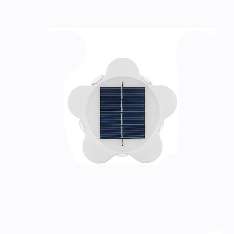Lampe murale décorative étanche moderne pour extérieur en prune solaire 