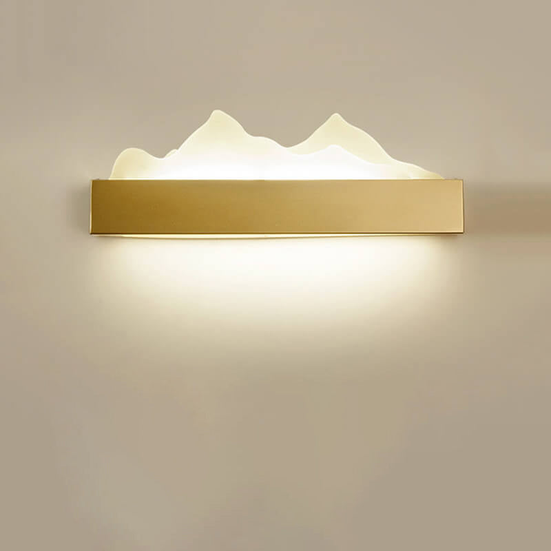 Creative Acrylic Chinese Iceberg Design LED Wall Sconce Lamp