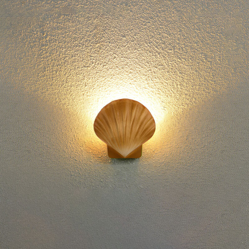 Moderne kreative Schalendesign-Aluminium-LED-wasserdichte Wandleuchte 