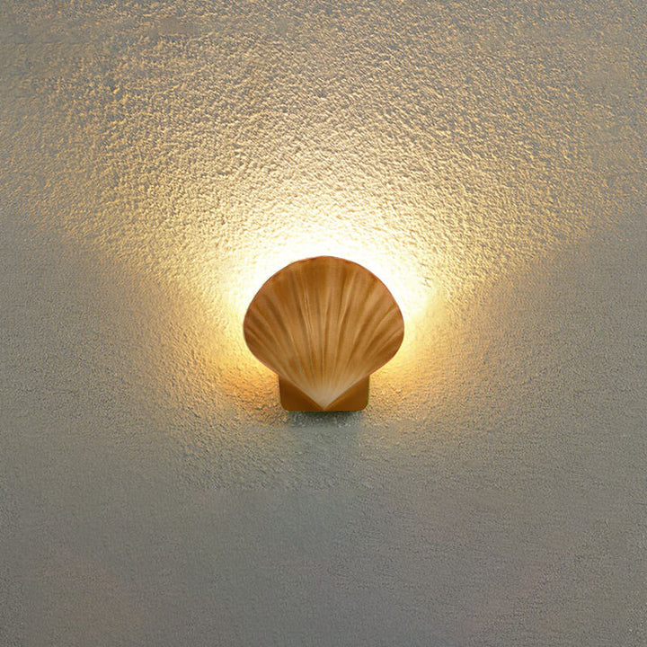 Moderne kreative Schalendesign-Aluminium-LED-wasserdichte Wandleuchte 