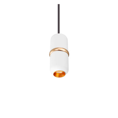 Modern Simplicity Aluminum Cylindrical LED Pendant Light
