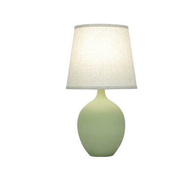 Nordic Fabric Shade Color Ceramic Base 1-Light Tischlampe