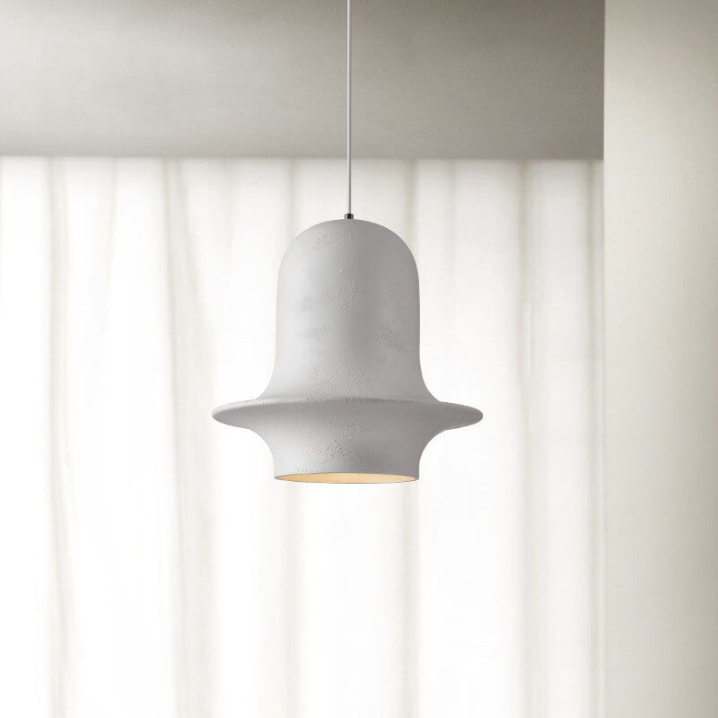 Industrial Vintage Resin Hat Shape 1-Light Pendant Light