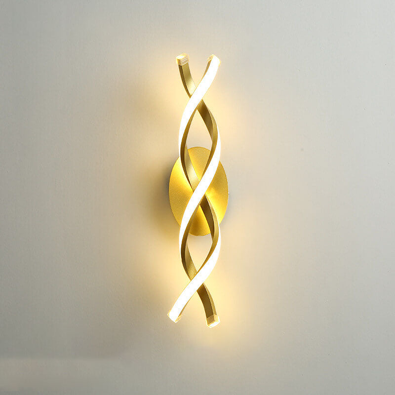 Scandinavian Creative Lines Note LED Wall Sconce Lamp