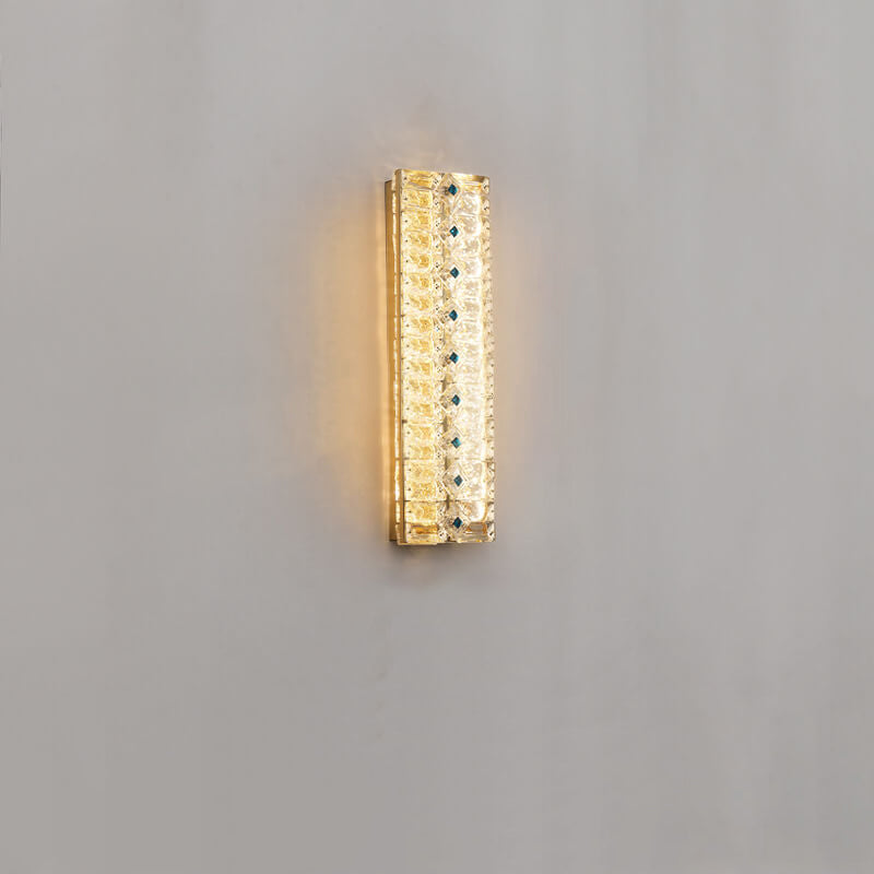 مصباح حائط LED بتصميم شريط كريستالي فاخر 