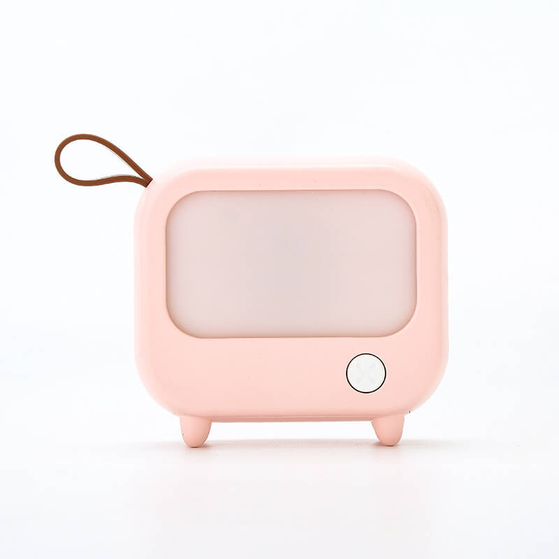 Lámpara de Mesa LED USB Mini TV Creativa para Noche 