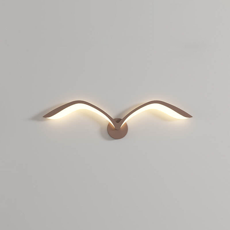 Nordic Minimalist Seagull LED-Wandleuchte aus Acryl 