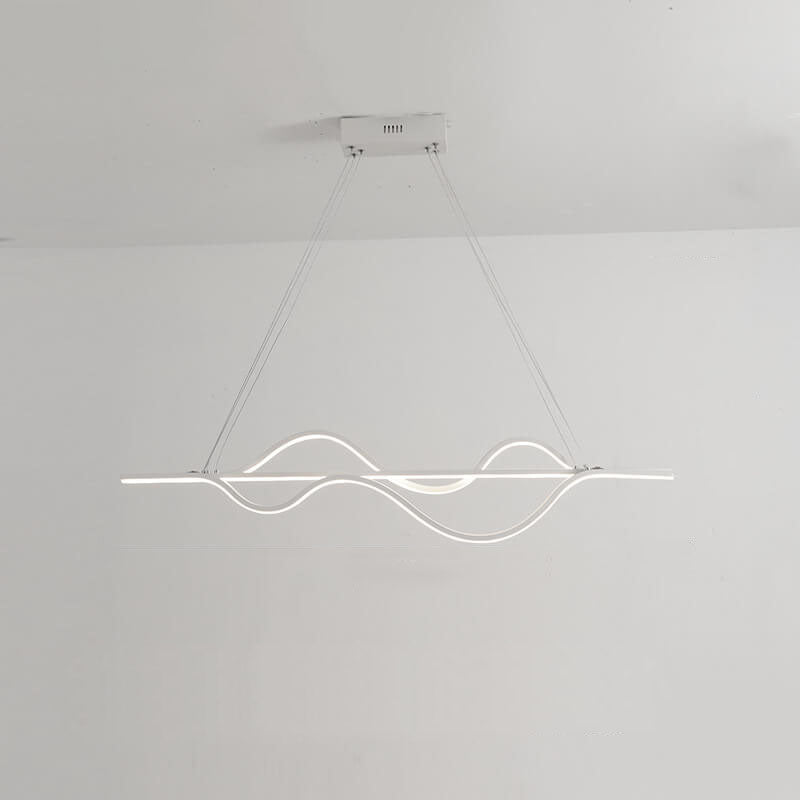 Moderner LED-Kronleuchter mit minimalistischen Linien