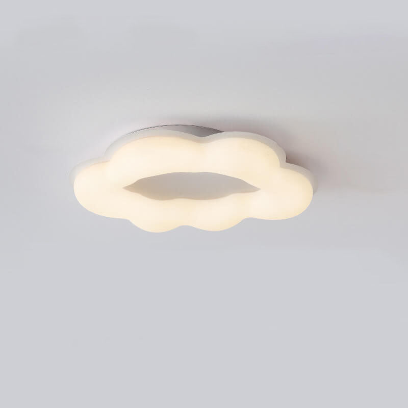 Modern Minimalist Colorful Clouds PE LED Flush Mount Ceiling Light