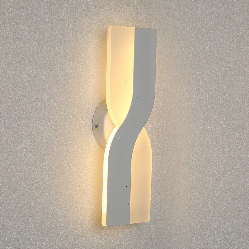 Moderne minimalistische drehbare LED-Wandleuchte