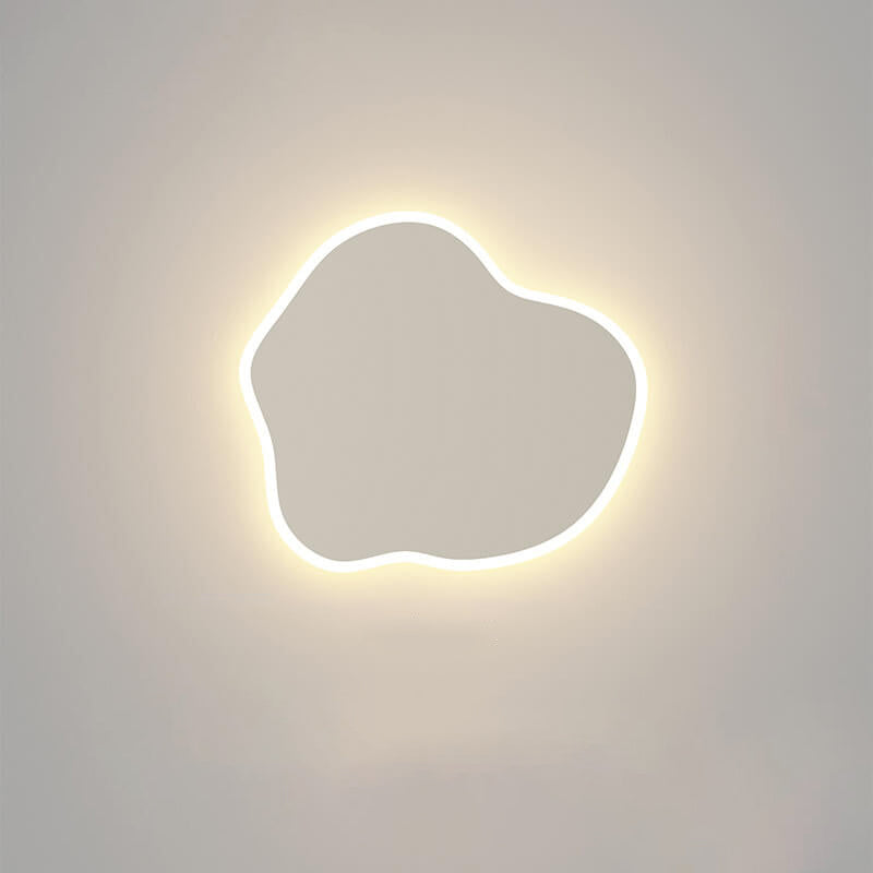 Lampe murale LED en forme créative moderne en fer et acrylique 