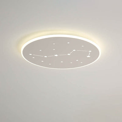 Moderne kreative runde LED-Deckenleuchte mit Dipper 