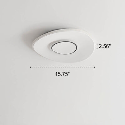 Modern Minimalist Square Round Ultra-Thin LED Flush Mount Ceiling Light