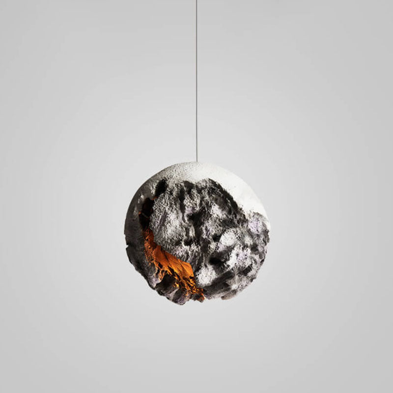 Industrial Style Creative Foam Planet 1-Light Pendant Light