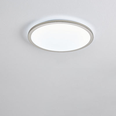 Modern Light Luxury Round Flat LED Flush Mount Ceiling Light